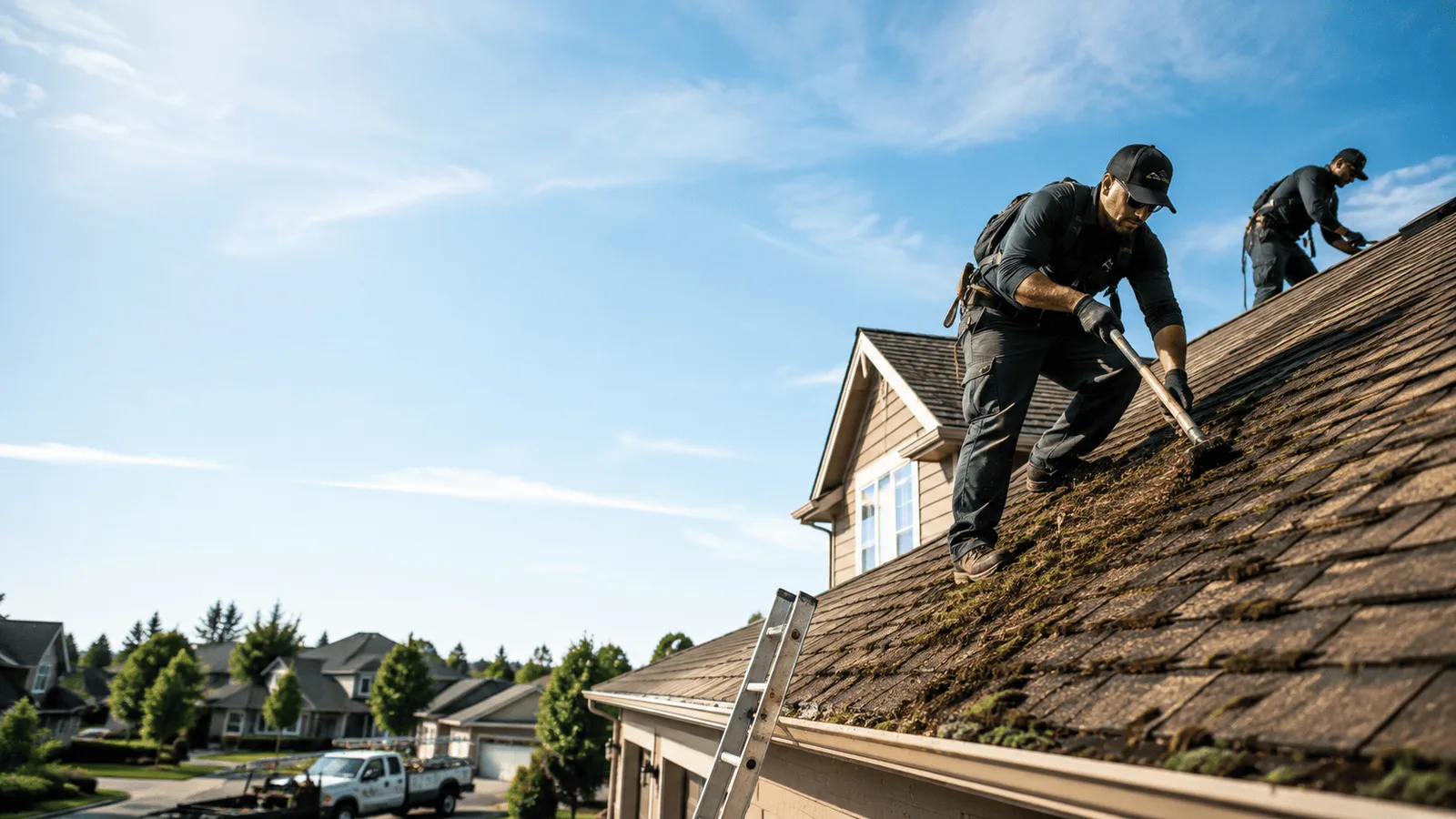 Roof Moss Removal in Early, TX near me